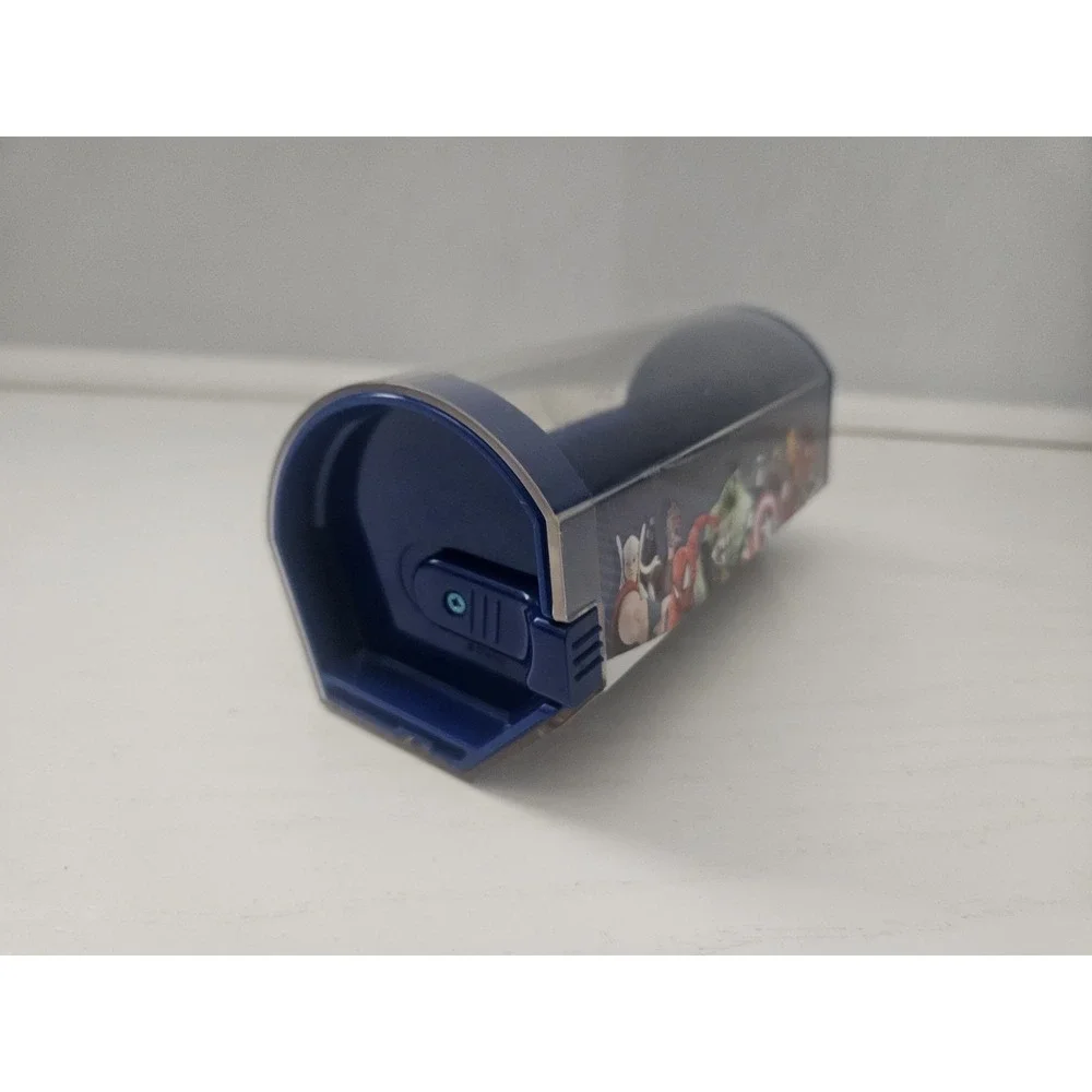 Disney Infinity Power Disc Carrying Case Blue Marvel Super Heros **Read**‎